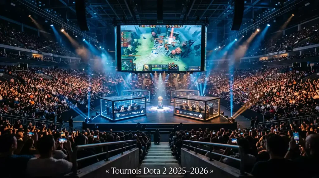 Calendario competitivo de Dota 2 con The International, DPC y Esports World Cup